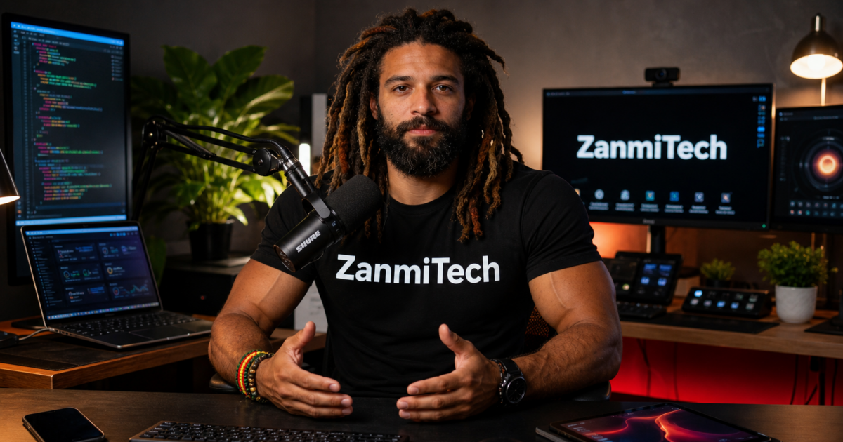 Un personne qui a le maillot ZanmiTech