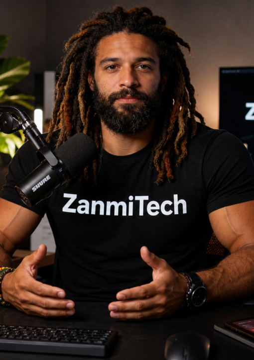 Un personne qui a le maillot ZanmiTech